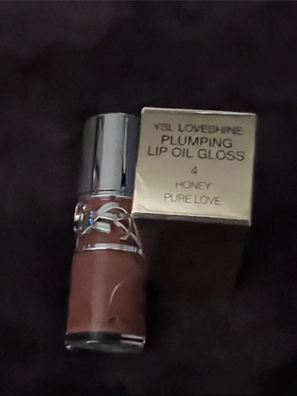 Yves Saint Laurent LoveShine Plumping Lip Oil Gloss -honey pure love